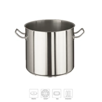 Marmite haute en inox Promess 28cm Ø, H:26 cm, 16l 