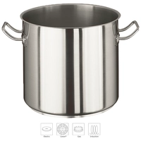 Marmite haute Promess en inox 40cm Ø,H:36.5 cm,46l 