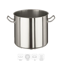 Marmite haute en inox Promess 32cm Ø,H: 28cm,22.5l 