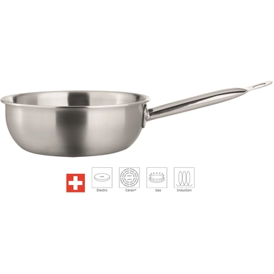 Sauteuse Noser, Gusto, 24 cm Ø, H: 8.5 cm, 2.75 _1