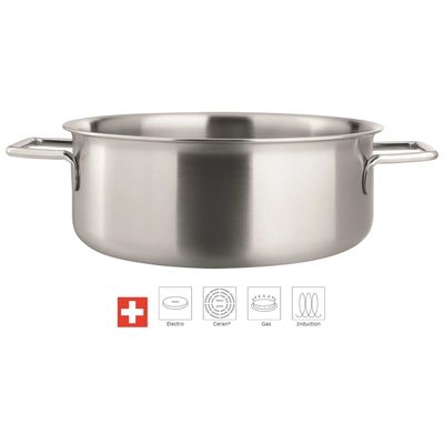 Casserole basse Noser, 32 cm Ø, H: 12.5 cm, 10 l _1