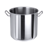 Marmite haute en inox,  Ø 24cm, H: 25 cm, 10l 