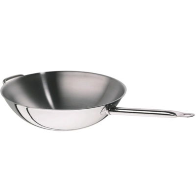 Wok EcoStar, 7 l, Ø 36 cm, H: 10 cm fond plat Ø 14 cm_1