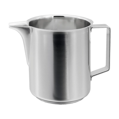 Pot à lait avec base conductrice de chaleur, 1 l Ø 11 cm, H: 13,5 cm, Inox_1