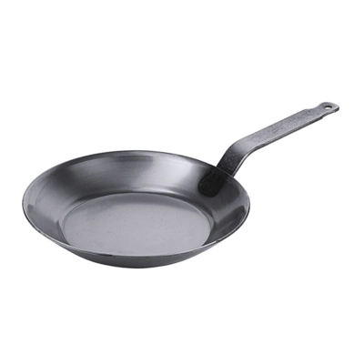 Poêle lyonnaise en fer, H: 4.5 cm, Ø 28 cm _2
