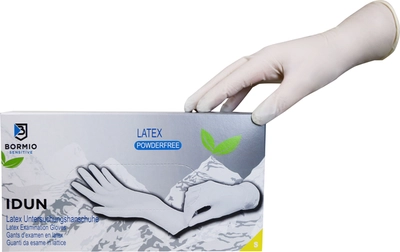 Latex-Handschuhe, Grösse M, ungepudert  _1