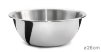 Bassine de cuisine, en inox 18/10, Ø 26 cm _1