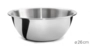 Bassine de cuisine, en inox 18/10, Ø 26 cm 