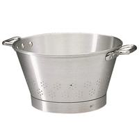 Bassine à légume alum., 60 cm Ø, H: 33 cm, 67 L 