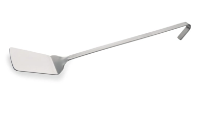 Spatule, inox, non-perforé,  L: 38 cm, 12 x 10 cm _1