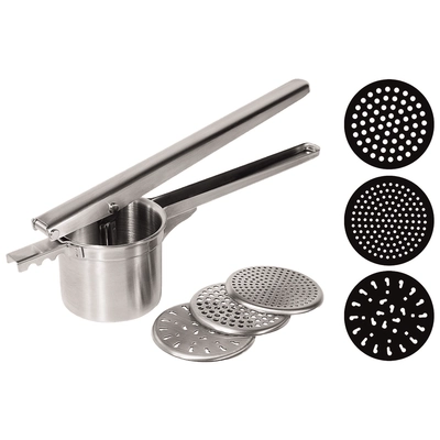 Spätzle-,Kartoffelpresse, CNS 18/10, Ø 8cm, 0.35 l _1