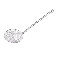 Friturelöffel, Inox 18/8, Ø 17.5 cm, L: 43 cm 