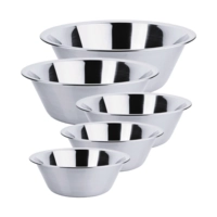 Bassines, set à 5, Ø 16,20,24,28,32 cm 