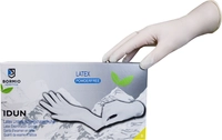 Gants en latex non poudrés, moyen 
