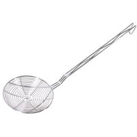 Friturelöffel, Inox 18/8, Ø 24 cm, L: 50 cm 
