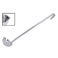 Louche monobloc, Ø 8 cm, L : 32 cm, 0.125 l 
