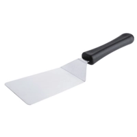 Spatule flexible, inox 18/0, 12 x 9 cm, L: 28 cm 