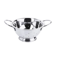 Passoire plat, inox, Ø 25 cm, H: 12 cm, 3.5 l 