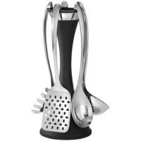 RW Signature Black Utensil Stand, H: 35.5 cm, Ø 14 cm, schwarz_1