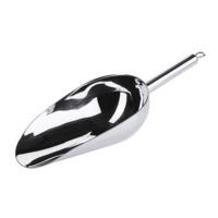 Pelle à glace, pelle universelle 0.5l, 35 x 13cm,  H: 5.5 cm, en inox
