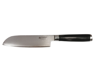 Santoku premioStar Couteau damassé, 17.5 cm,  L: 31 cm_1