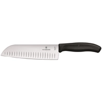 Santoku-Messer mit Kullenschliff, L: 17cm 