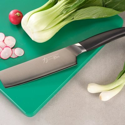 Nakiri premioStar Messer Cerasteel Titanium Klinge L: 16.5 cm, L: 30 cm_2