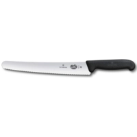 Couteau pâtissier denté, L: 38.2 cm,  L: de lame 26 cm