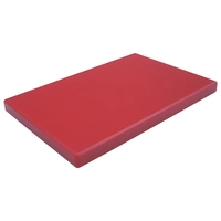 hulu Planche à découper, rouge, 530x325/20 mm 