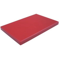 hulu Planche à découper, rouge, 650x530/20 mm 