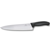 Swiss Classic Couteau à découper, L: 34.4 cm, L: de lame avec alvéolée 20 cm