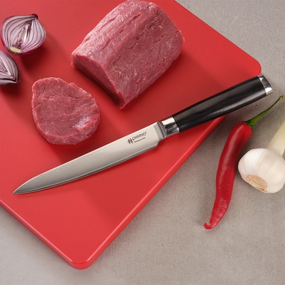 Allzweck Damastmesser premioStar, Klinge L:17.5 cm L: 31 cm_3