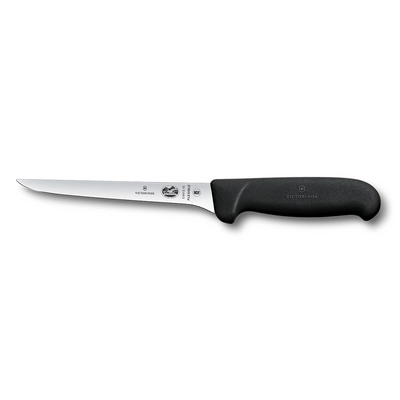 Fibrox, couteau à désosser, L: de lame 15 cm,  droit, lame flexible, noir_1