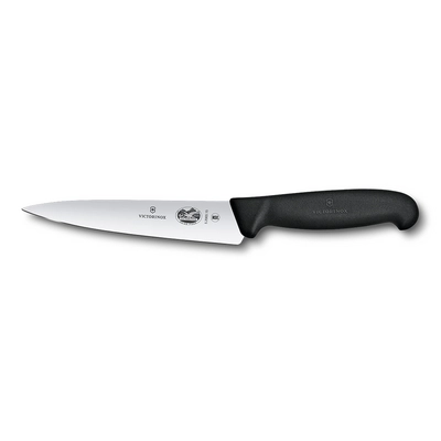Fibrox, couteau de chef, L: de lame 15 cm, droit noir_1