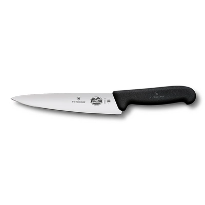 Fibrox, couteau de chef, L: de lame 19 cm, droit noir_1