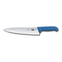 Fibrox, Kochmesser, L: Klinge 25 cm, gerade,  blau