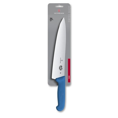 Fibrox, Kochmesser, L: Klinge 25 cm, gerade,  blau_2