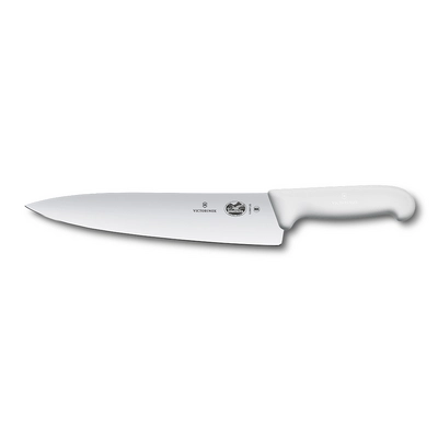 Fibrox, Kochmesser, L: Klinge 25 cm, gerade,  weiss_1