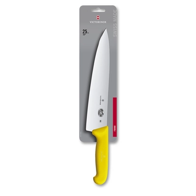 Fibrox, Kochmesser, L: Klinge 25 cm, gerade, gelb_2