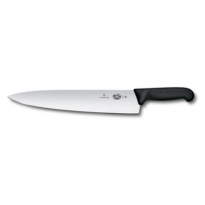 Fibrox, couteau de chef, L: de lame 31 cm, droit,  noir_1