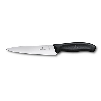Swiss Classic, couteau de chef, L: de lame 15 cm,  droit, noir_1