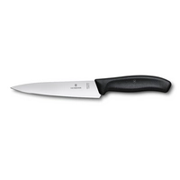Swiss Classic, couteau de chef, L: de lame 15 cm,  droit, noir