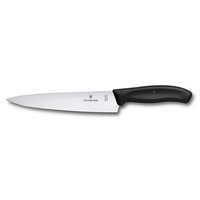 Swiss Classic, couteau de chef, L: de lame 19 cm,  droit, noir