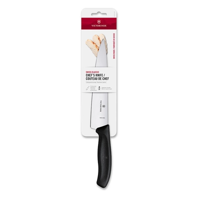 Swiss Classic, couteau de chef, L: de lame 19 cm, droit, noir_3