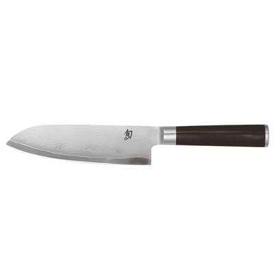 Shun Serie Damaststahl Santoku Küchenmesser Klingenlänge 16.5cm_1