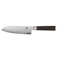 Shun Serie Damaststahl Santoku Küchenmesser Klingenlänge 16.5cm