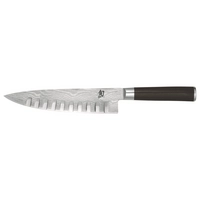 Shun Serie Damaststahl Kochm. mit Kullenschliff Klingenlänge 20cm