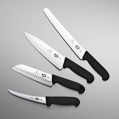 Tranchiermesser, L: 20 cm, schwarz _2