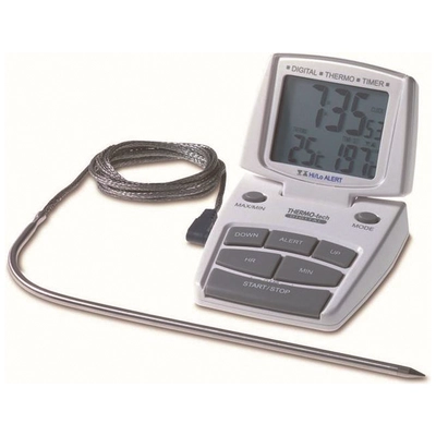 Elektronischer Küchen-Thermo-Timer, -10 /+200° C _1