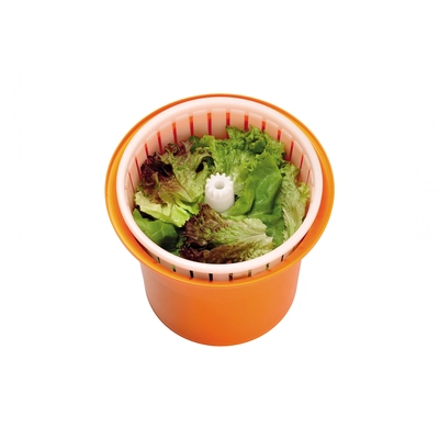Essoreuse manuelle à salade, orange, 12 litres 32 cm Ø, H: 44 cm_3